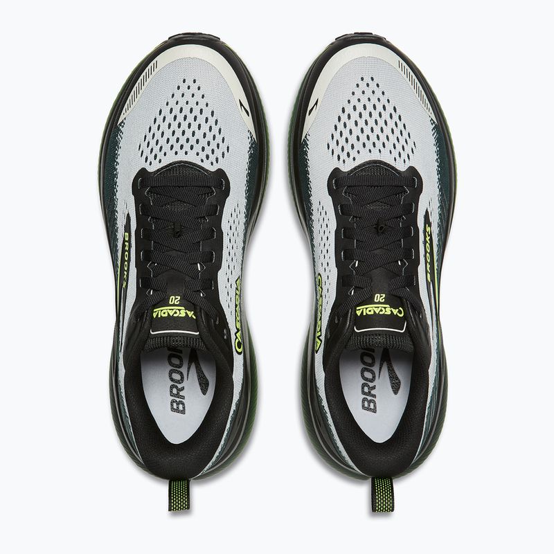 Pánske bežecké topánky Brooks Cascadia 20 grey/black/nightlife 4