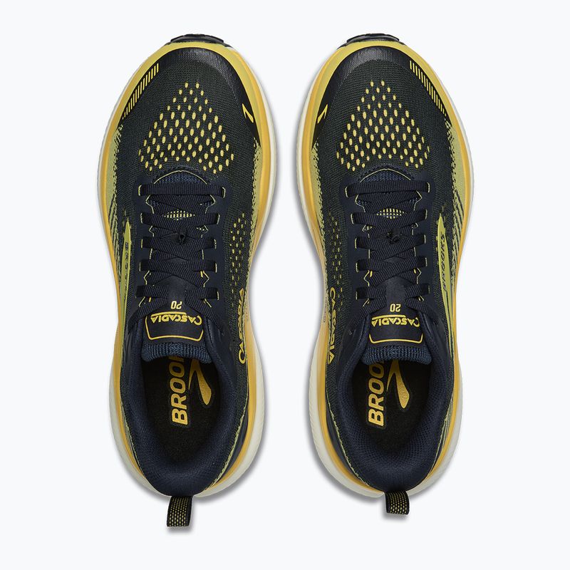 Pánske bežecké topánky Brooks Cascadia 20 navy/nightlife/grey 4