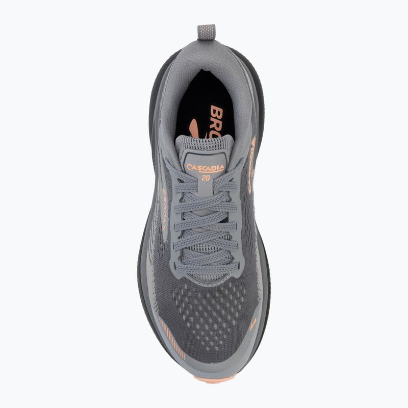 Dámske bežecké topánky Brooks Cascadia 20 grey/grey/peach 5