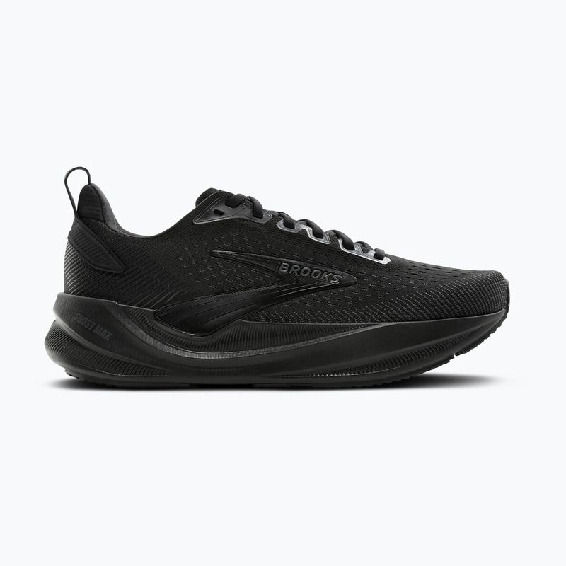 Pánske bežecké topánky Brooks Ghost Max 4 black/black/ebony 2