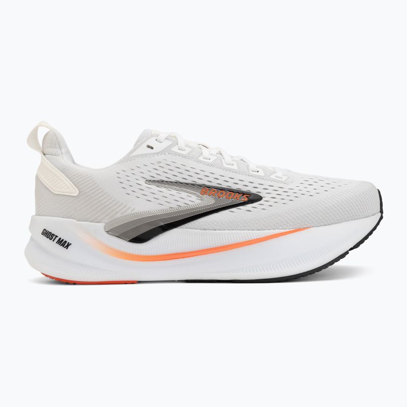 Pánske bežecké topánky Brooks Ghost Max 4 white/red/black 2