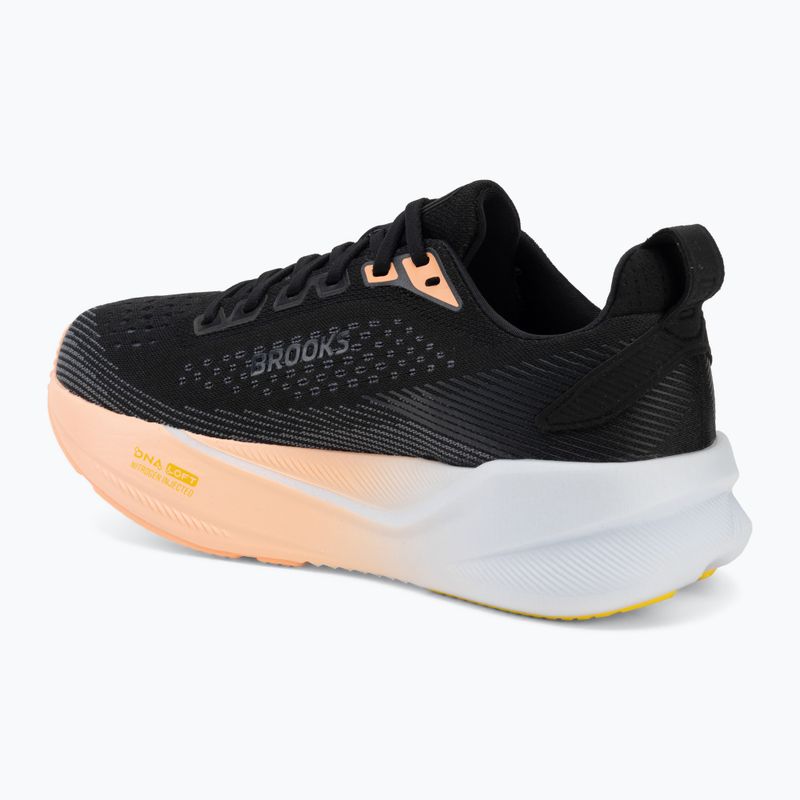Dámske bežecké topánky Brooks Ghost Max 4 black/folkstone/cyber peach 3