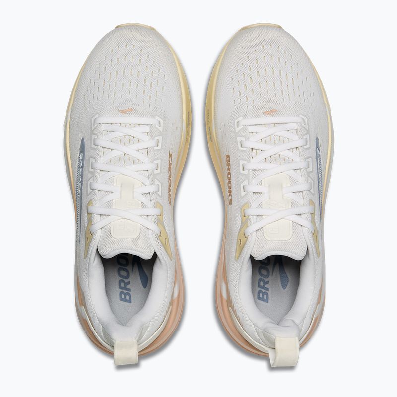 Dámske bežecké topánky Brooks Ghost Max 4 white/rose/rutabaga 5