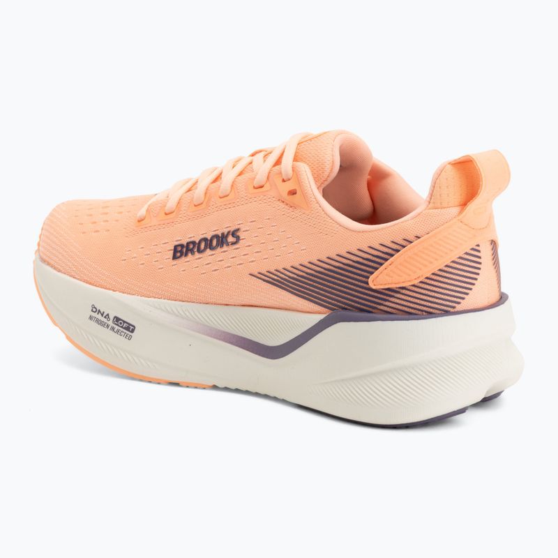Dámske bežecké topánky Brooks Ghost Max 4 cyber peach/grape/bluewash 3