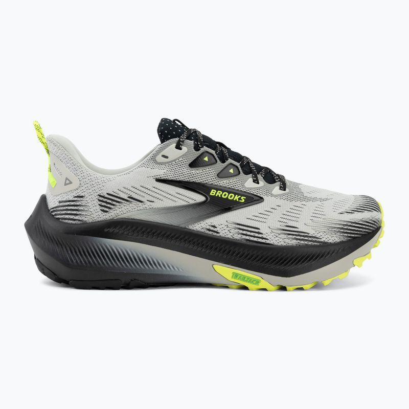 Pánske bežecké topánky Brooks Ghost Trail grey/black/nightlife 2