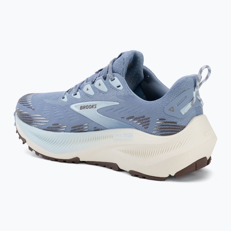 Dámske bežecké topánky Brooks Ghost Trail blue/blue/brown 3