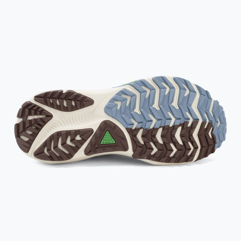 Dámske bežecké topánky Brooks Ghost Trail blue/blue/brown 4