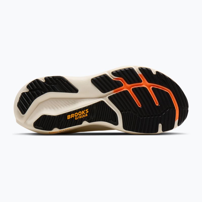 Pánske bežecké topánky Brooks Glycerin 23 arctic wolf/angora/orange 4