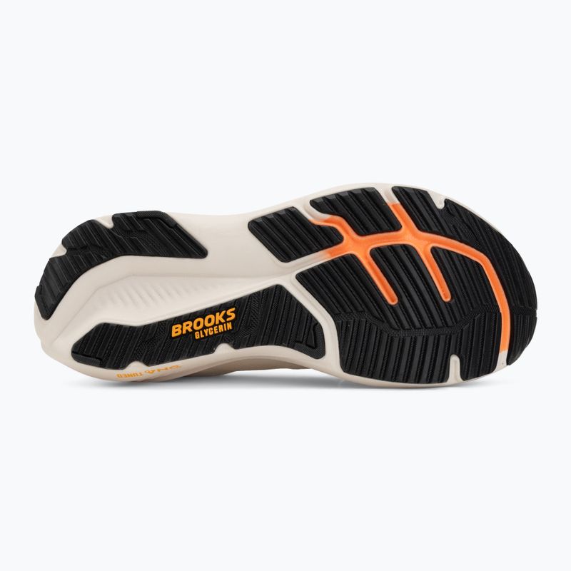 Pánske bežecké topánky Brooks Glycerin 23 arctic wolf/angora/orange 4