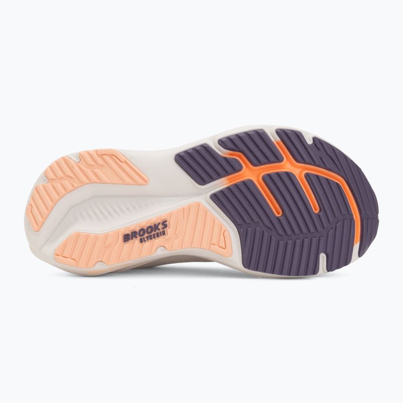 Dámske bežecké topánky Brooks Glycerin 23 white/mulled grape/clear 4