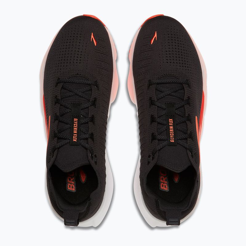 Pánske bežecké topánky Brooks Glycerin Flex black/orange 5