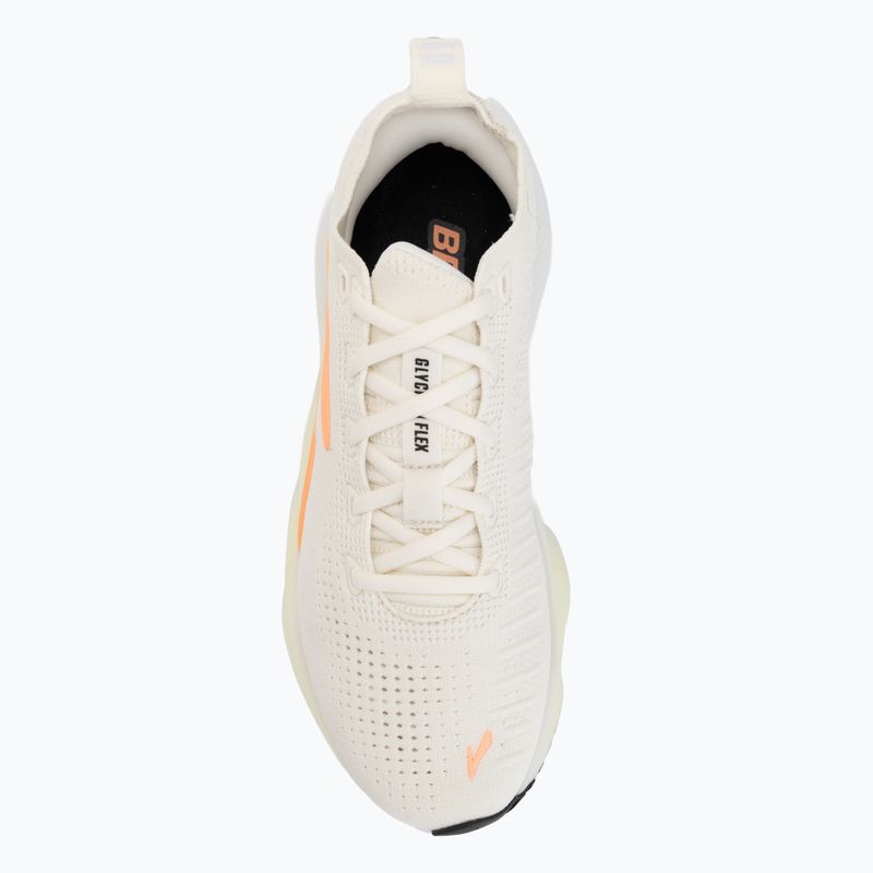 Dámske bežecké topánky Brooks Glycerin Flex white/peach/nightlife 5