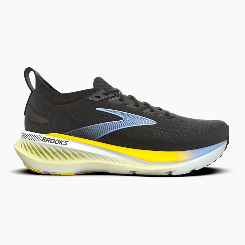 Pánske bežecké topánky Brooks Glycerin GTS 23 black/cyber yellow/nightlife 2