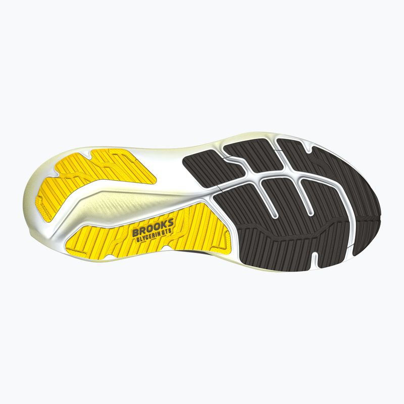 Pánske bežecké topánky Brooks Glycerin GTS 23 black/cyber yellow/nightlife 4