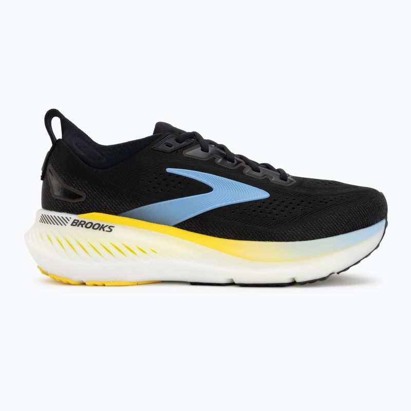 Pánske bežecké topánky Brooks Glycerin GTS 23 black/cyber yellow/nightlife 2