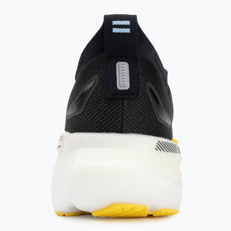 Pánske bežecké topánky Brooks Glycerin GTS 23 black/cyber yellow/nightlife 6