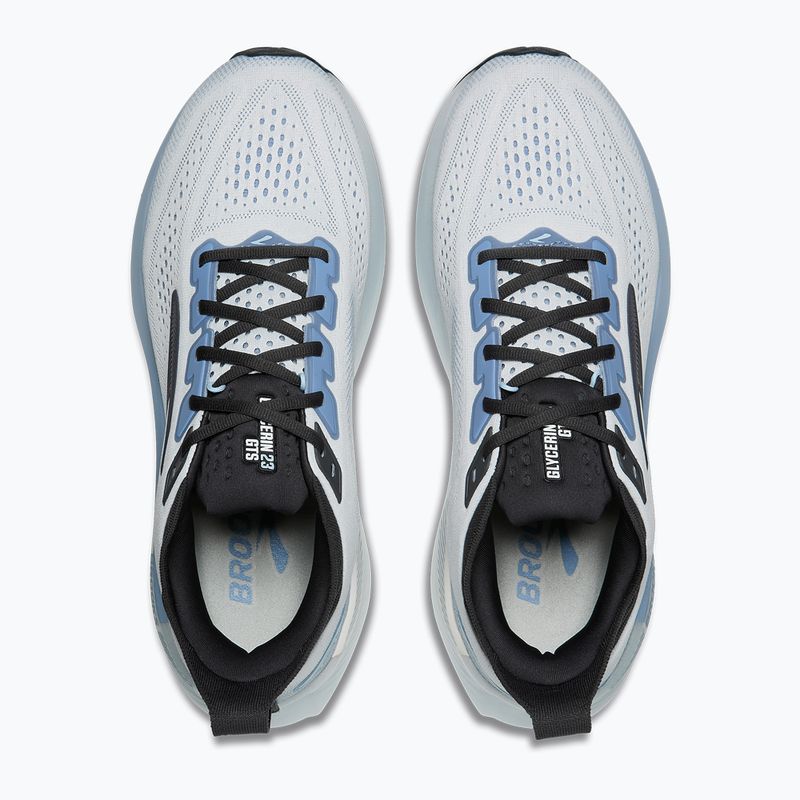 Pánske bežecké topánky Brooks Glycerin GTS 23 white/rain/baltic sea 5