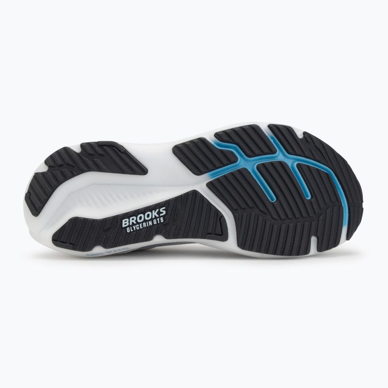 Pánske bežecké topánky Brooks Glycerin GTS 23 white/rain/baltic sea 4