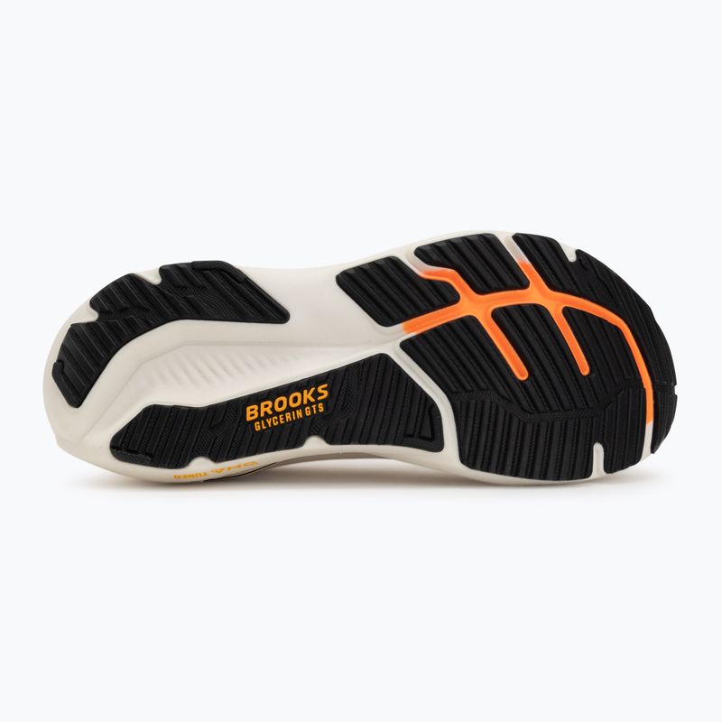 Pánske bežecké topánky Brooks Glycerin GTS 23 arctic wolf/angora/orange 4