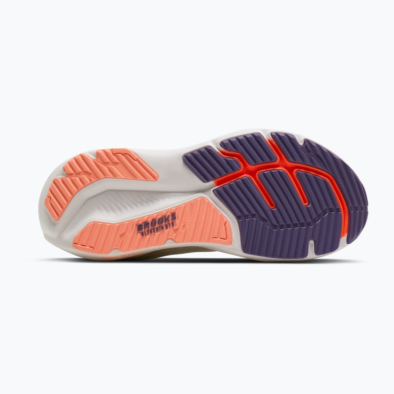 Dámske bežecké topánky Brooks Glycerin GTS 23 white/mulled grape/clear 4