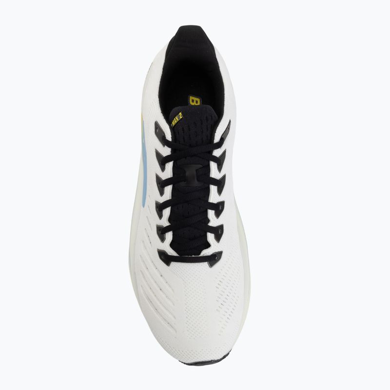 Pánske bežecké topánky Brooks Glycerin Max 2 bright white/black/nightlife 5