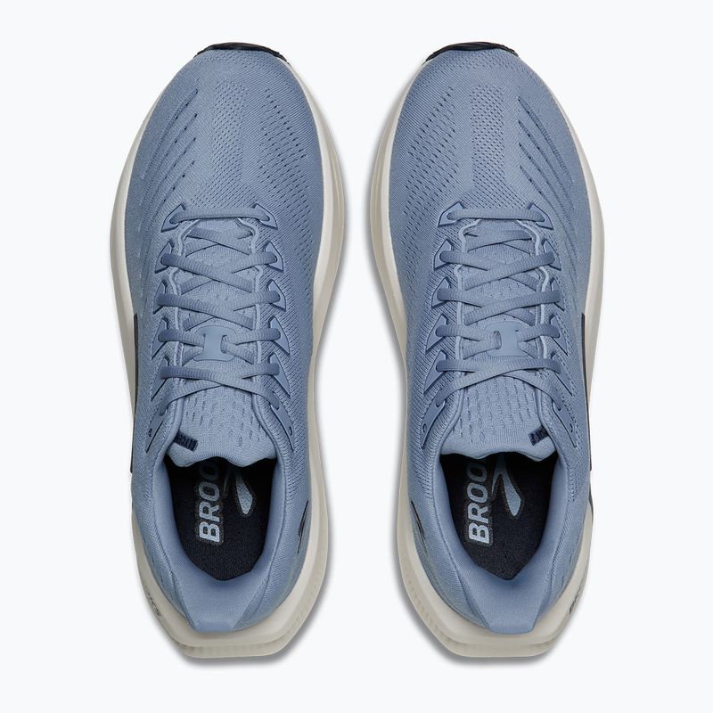 Pánske bežecké topánky Brooks Glycerin Max 2 rain washed/navy blazer/clear 5
