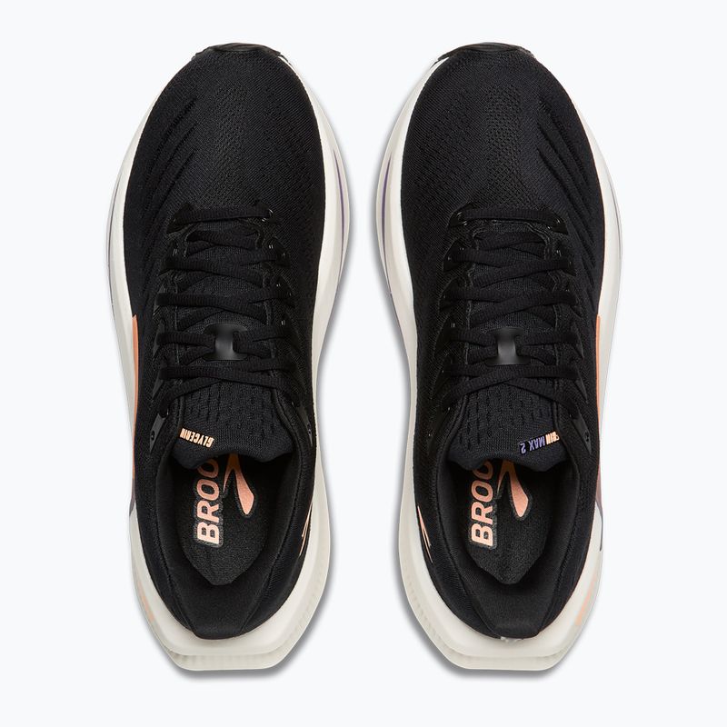 Dámske bežecké topánky Brooks Glycerin Max 2 black/peach/clear 5