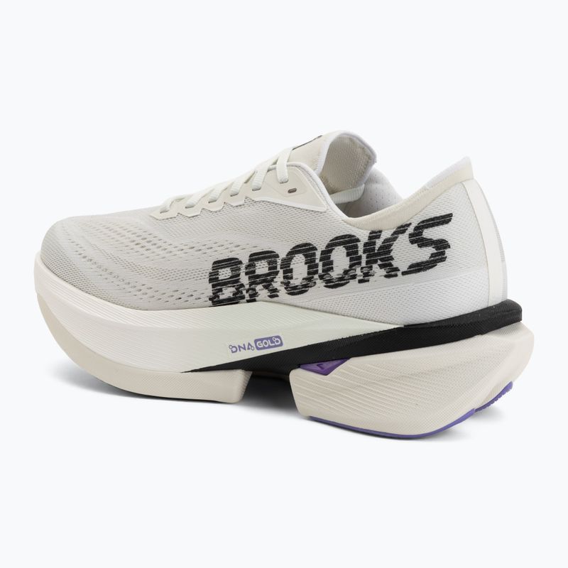Pánske bežecké topánky Brooks Hyperion Max 4 grey/black/purple hebe 3