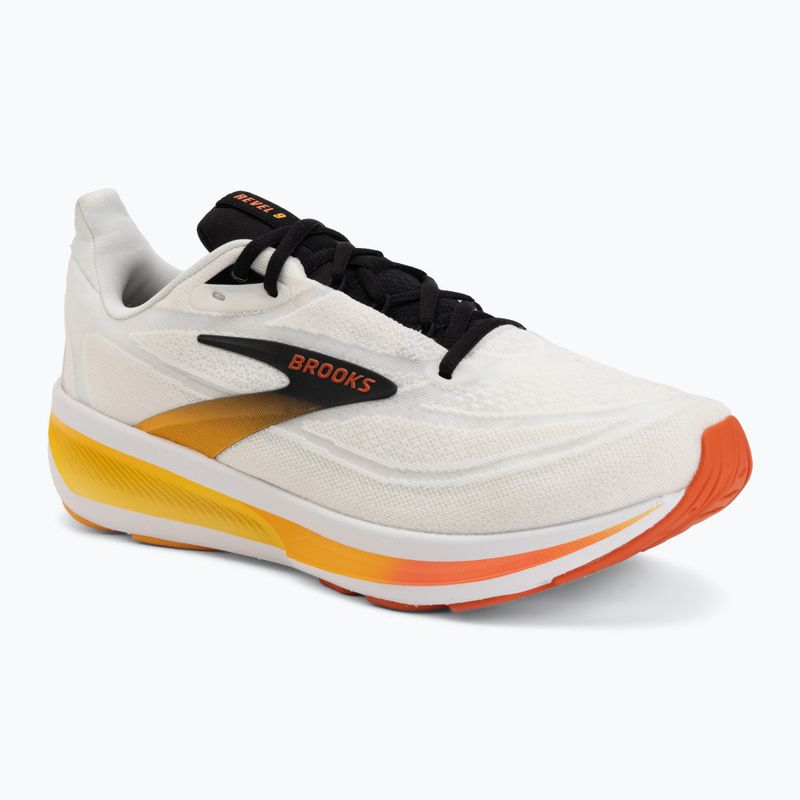 Pánske bežecké topánky Brooks Revel 9 white/orange/black