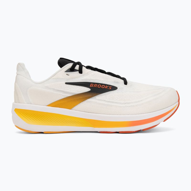 Pánske bežecké topánky Brooks Revel 9 white/orange/black 2