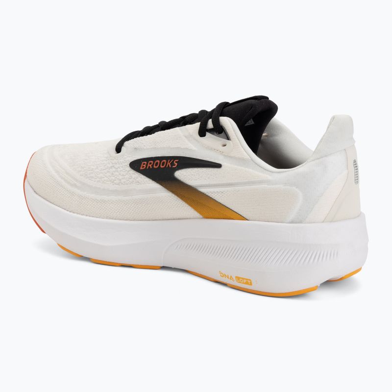 Pánske bežecké topánky Brooks Revel 9 white/orange/black 3