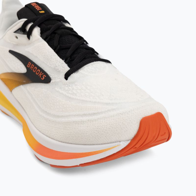 Pánske bežecké topánky Brooks Revel 9 white/orange/black 7