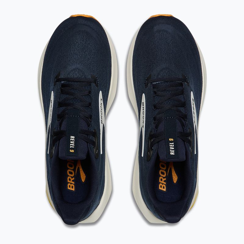 Pánske bežecké topánky Brooks Revel 9 navy/navy/orange 5