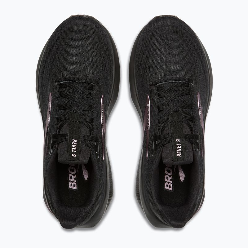 Dámske bežecké topánky Brooks Revel 9 black/black/rose gold 5