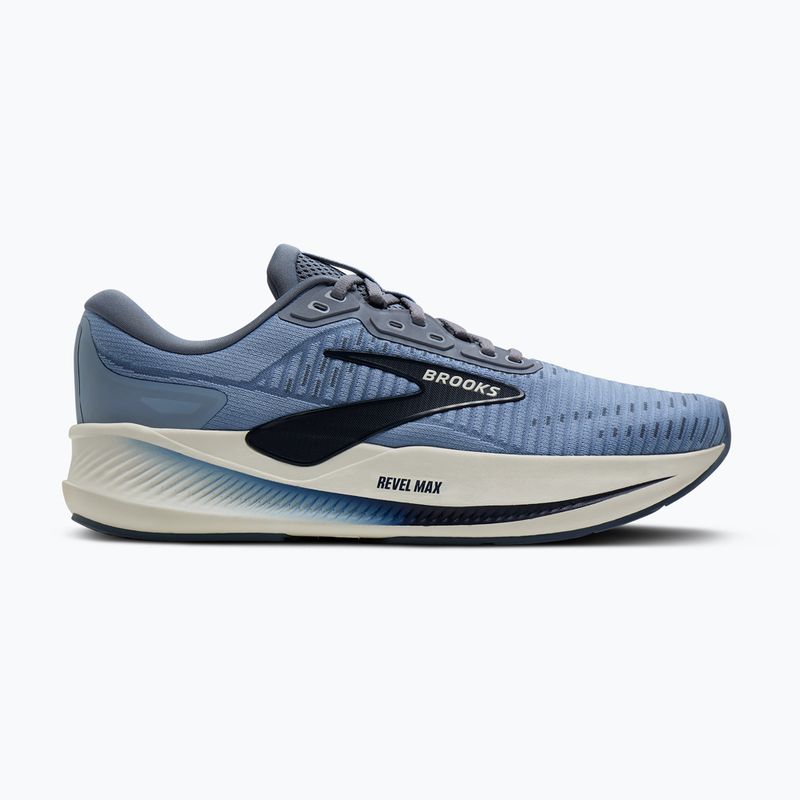 Pánske bežecké topánky Brooks Revel Max rain washed/grey/navy 2