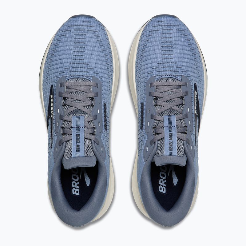 Pánske bežecké topánky Brooks Revel Max rain washed/grey/navy 5
