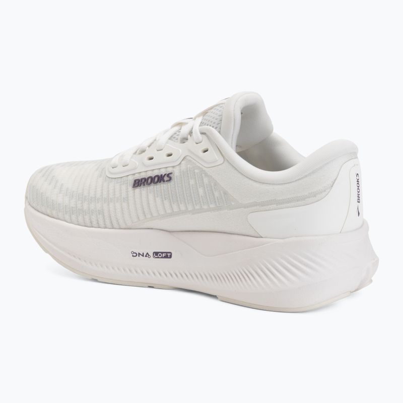 Dámske bežecké topánky Brooks Revel Max brightwhite/mulledgrape/peach 3