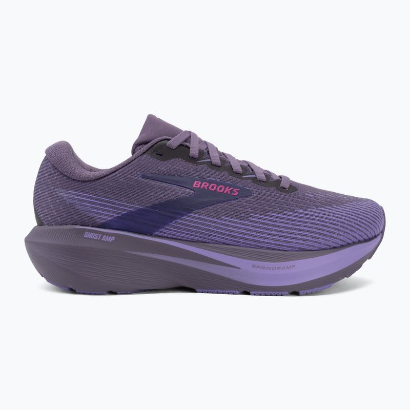 Dámske bežecké topánky Brooks Ghost Amp purple/purple/fuchsia 2