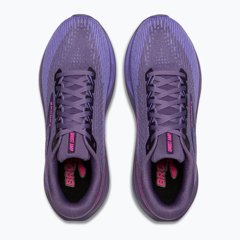 Dámske bežecké topánky Brooks Ghost Amp purple/purple/fuchsia 5