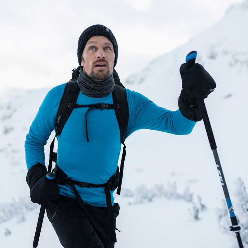 Multifunkčná šatka icebreaker Flexi Chute jet heather 6