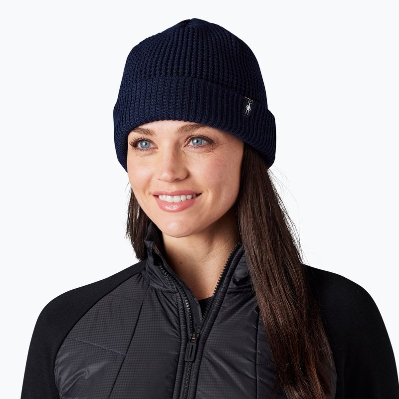 Čiapka Smartwool Creek Run deep navy 2