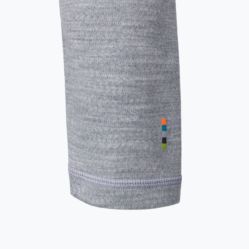 Pánska termoaktívna mikina Smartwool Merino 250 Baselayer Crew Boxed light gray heather 3