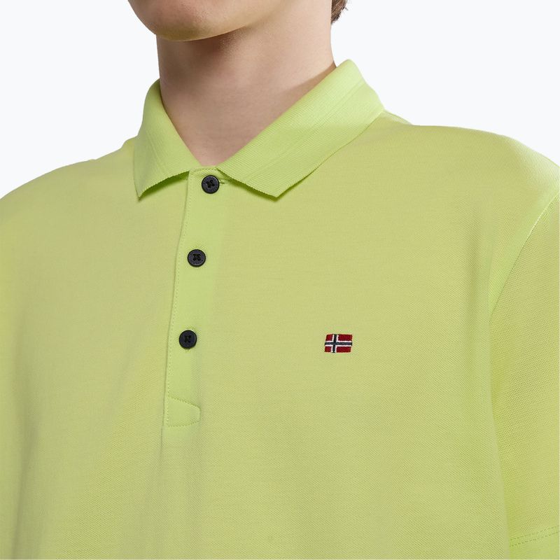 Pánske polo tričko Napapijri Ealis yellow sunny 4