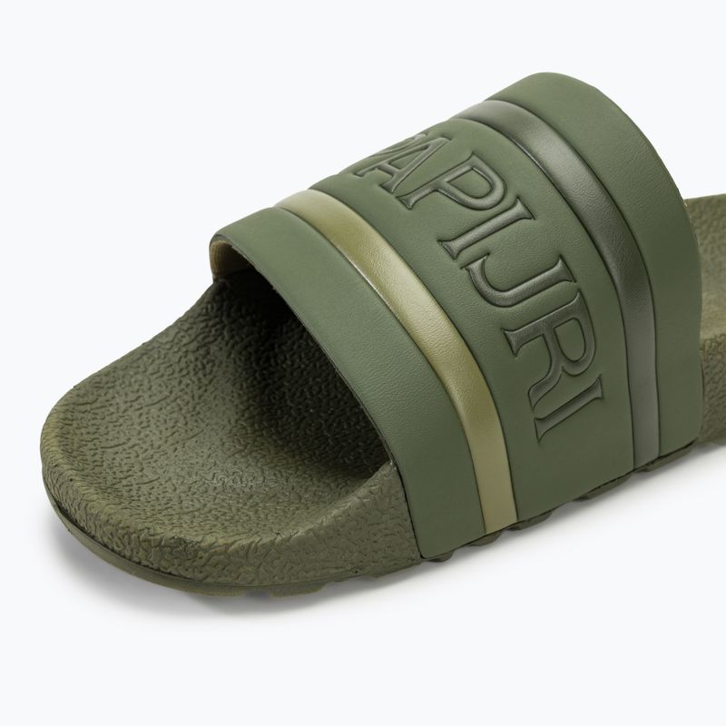 Napapijri pánske žabky NP0A4I8F new olive green 7