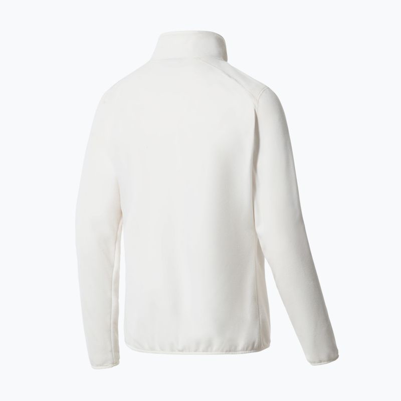 Dámska fleecová mikina The North Face 1 Glacier 1/4 Zip biela 2