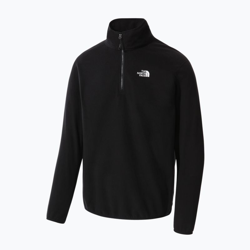 Pánska fleecová mikina The North Face 1 Glacier 1/4 Zip čierna