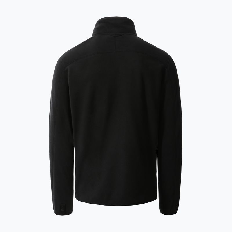 Pánska fleecová mikina The North Face 1 Glacier Full Zip čierna NFA5IHQJK31 2