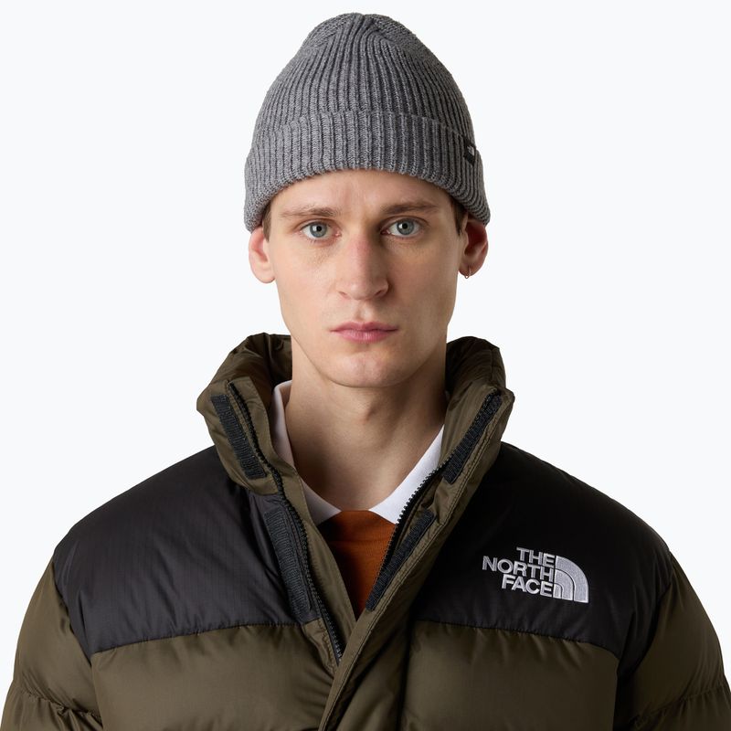 Zimná čiapka The North Face Fisherman medium grey heather 3