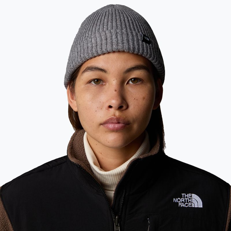 Zimná čiapka The North Face Fisherman medium grey heather 4
