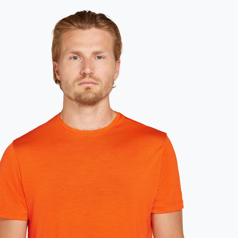Pánske tričko Icebreaker Merino 125 Cool-Lite Sphere III SS Tee blaze trekking 4